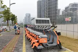 共享单车来了！龙洞堡工业园区数千职工出行不再难图片