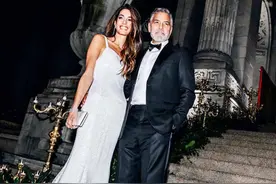 完美夫妻？克鲁尼和英国最美女律师老婆真实面纱图片