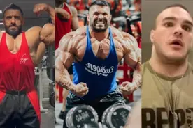 尼克.沃克：我和德里克.伦斯福德将争夺2023年奥林匹亚先生图片