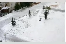 广州深圳今天下雪，终于破案了，原来是霰图片