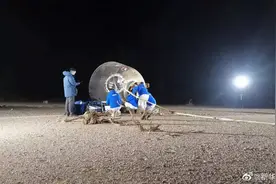 神十四到家啦！96根直径仅2.5毫米的伞绳，如何拽住3吨的返回舱？图片