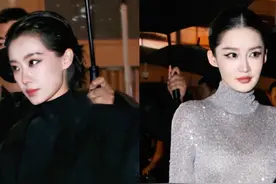 上海这一夜，妖艳四射的杨超越，败给了全裹出镜的李沁和张小斐图片