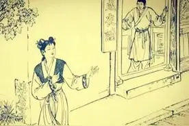 民间故事 男子去砍柴，见白兔受困出手相助，白兔：晚上睡觉别闩门图片