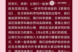 允许学生带宠物上学，教育的有益尝试图片
