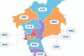 广州各区产业定位：老四区有变化，南沙站C位图片