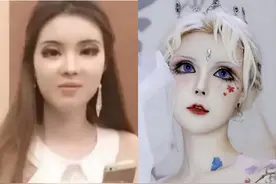 “真人芭比”迪丽拉：动108刀整容，吃饭不敢张嘴，卸妆惊呆众人图片