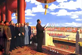 1949年新中国开国第一宴，毛主席和周总理都吃了些啥？图片