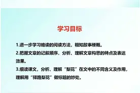 七年级语文讲解：15课《驿路梨花》知识点总结——思维导图图片