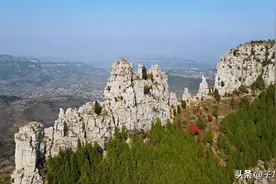 济南最经典的十条徒步线路之三媳妇山，无门票，山脊行走怪石穿行图片