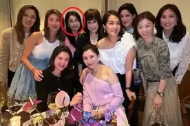 香港慈善晚宴这一夜，郭晶晶撕开阔太面具，将豪门名媛的脸都打肿图片