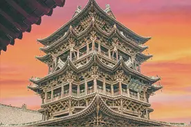 中华第一木楼——飞云楼图片