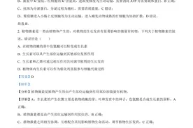 2023年高考真题——理综生物（全国甲卷）Word版含解析图片