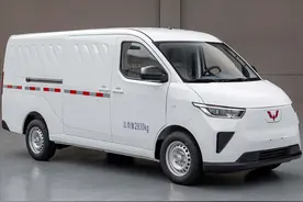 新车 | 额定载重质量超1.2吨/侧滑门/纯电动，新五菱扬光实车曝光图片