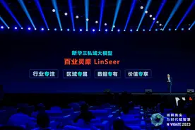 创新商业模式，新华三携百业灵犀加入“百模大战”图片