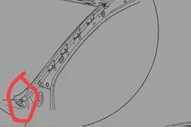 高尔夫6-解决天窗漏水更换天窗排水管图片