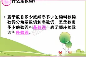 新概念英语语法：英语基数词和序数词，一口气掌握多少图片