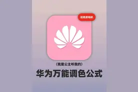 好绝！！华为相册万能调色公式🤫轻松拯救相机图片