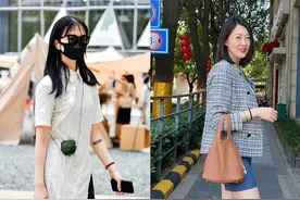 去杭州才发现，杭州女生爱穿“袜子+黑鞋”，打扮时髦又洋气图片