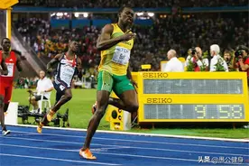 话说百米短跑的惊人世界纪录图片