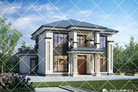 30款带偏房二层农村自建房别墅，二层都带厨房农村自建房别墅设计图片