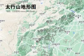 军事要地之天下脊“太行山”图片