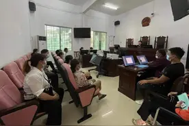 叔嫂反目上法庭，法官当庭调解促言和图片