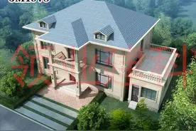 3款优质型二层别墅设计，车库耳房大平台，都是农村建房的最爱图片