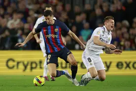 92分钟逆转+绝杀！巴萨2-1皇马：扼杀冠军悬念，9万人狂欢图片