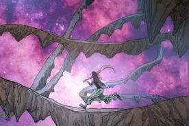 一人之下579：神寄战士贝斯迪亚的过往，天国的原理与内景相似？图片