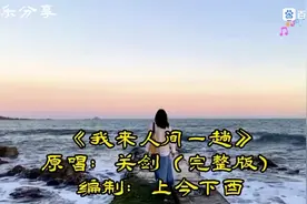 我来人间一趟图片