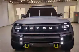 硬刚坦克300，3.0T+四驱+V6，奇瑞捷途T-1曝光图片