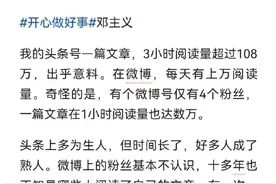 微博与头条阅读量大图片