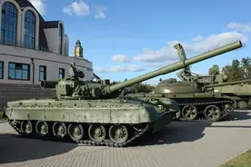 T80坦克为抵御严寒而生，拥有燃气轮机，被用于俄乌冲突图片