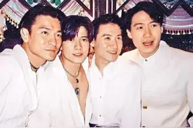 “四大天王”30年，刘德华回归晚会唱歌，张学友无奈发声明图片