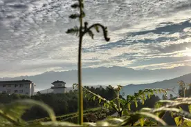 中国与缅甸交界的边境小村(乡愁)图片