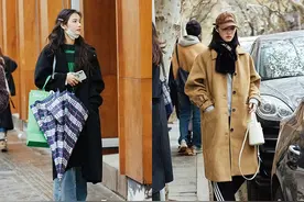 上海果真是“魔都”，街头小姐姐个个身材好会打扮，跟走秀似的图片