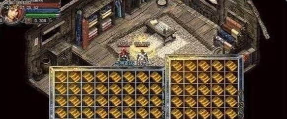 热血传奇1.28版本金币迷宫刷金条风波