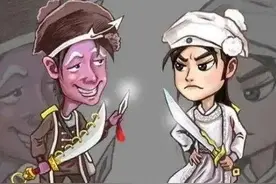 《白眉大侠》里面的成名人物有多少，他们都使用什么兵器？图片