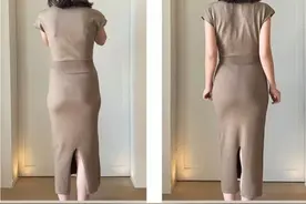 女生变美又出新招数，丰胯裤了解一下，有胯和没胯区别太大图片