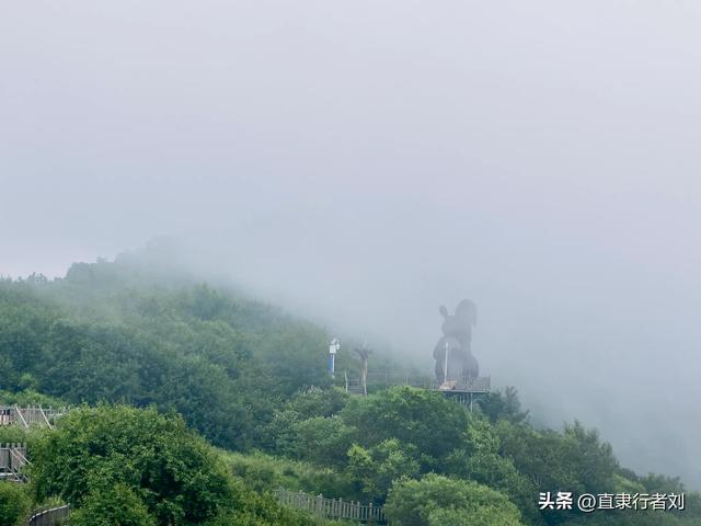 这大概是保定景区里最具挑战的一座大山了吧，1300级天梯太带劲了