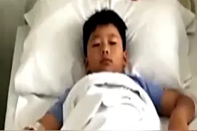 8岁男孩增肥救父，2个月胖20斤：他给我一条命，我也要给他一条命图片