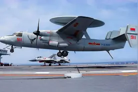 国产新型舰载机三机编队曝光，为福建舰研发，山东舰或也能使用？图片