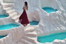 被朋友圈问爆的小众旅行地，云南白水台仅需30元，美景不输黄龙！图片