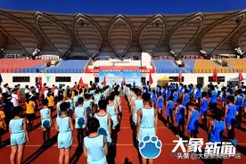 2022年河南省少儿田径锦标赛开赛，前三名将代表河南参加全国总决赛图片