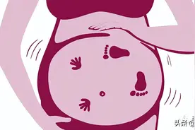 为什么胎宝宝会突然抖一下，像被吓着了，这是怎么回事？图片