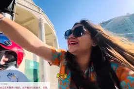 印度女网红在中国旅行，坐车不给钱、对国人吆三喝四，结局舒服了图片