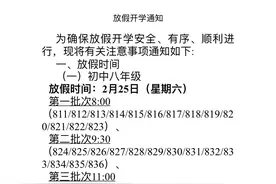 桃城中学的放假通知也出炉了图片
