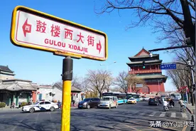 登北京老城标志性建筑——北京钟鼓楼图片