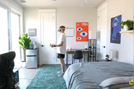 外国小哥在元宇宙生活100天，欢乐沙雕到空虚，最后只想要个朋友图片