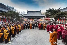 常青老喇嘛追思法会在五台山文殊寺举行图片